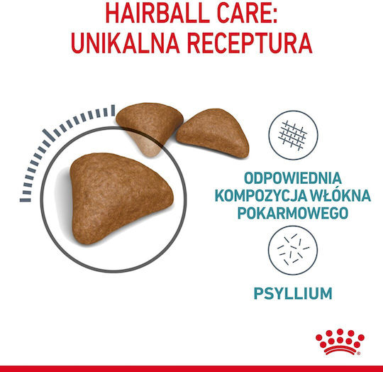 Royal Canin Hairball Care Dry Food for Adult Cats with Poultry 10kg