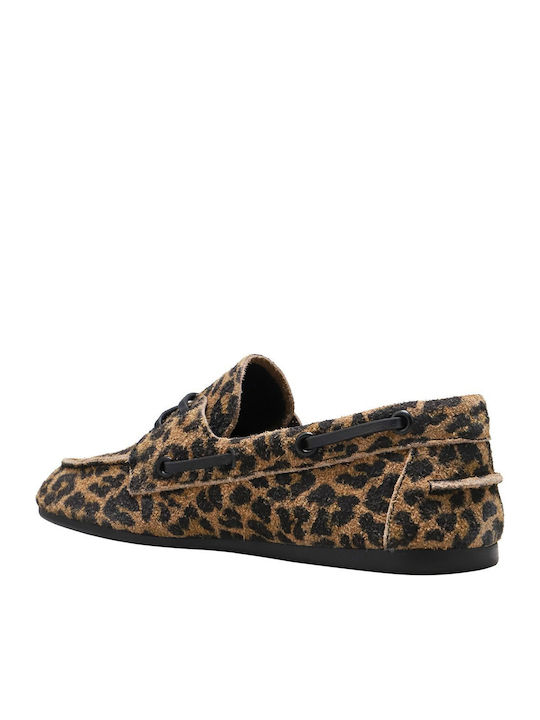 Γυναικεία Loafers σε Καφέ Χρώμα