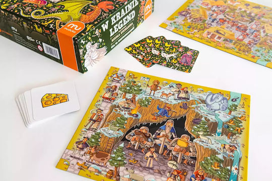 Board Game In the Land of Legends for 1+ Players 5+ Years Old GXP-910568 (PL) Muduko