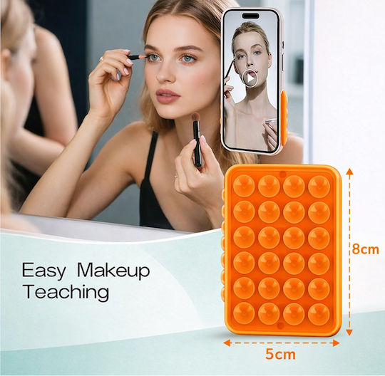 Single Side Sticker 8x5cm Non-slip Mobile Stand Mobile in Blue color