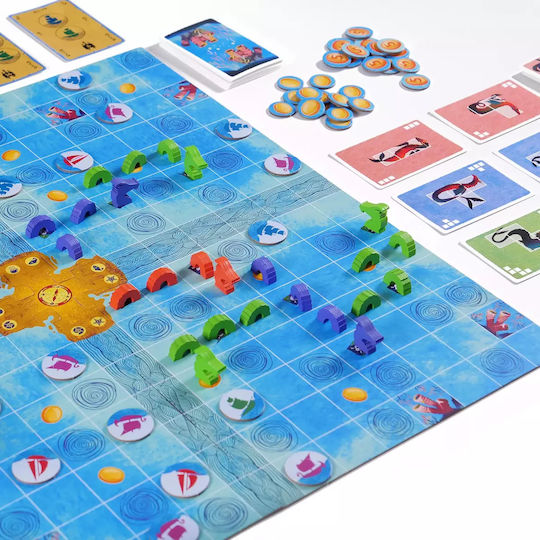 Board Game Dragons from the Depths for 2-5 Players 8+ Years Old (PL) Muduko
