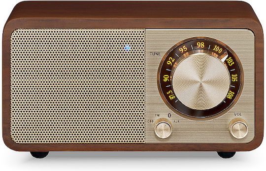 Sangean WR-7 Plus Retro mit Bluetooth Braun