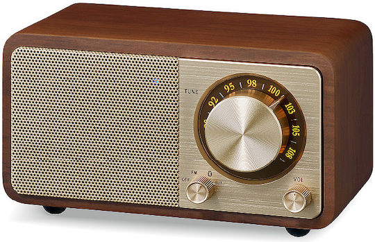 Sangean WR-7 Plus Retro mit Bluetooth Braun
