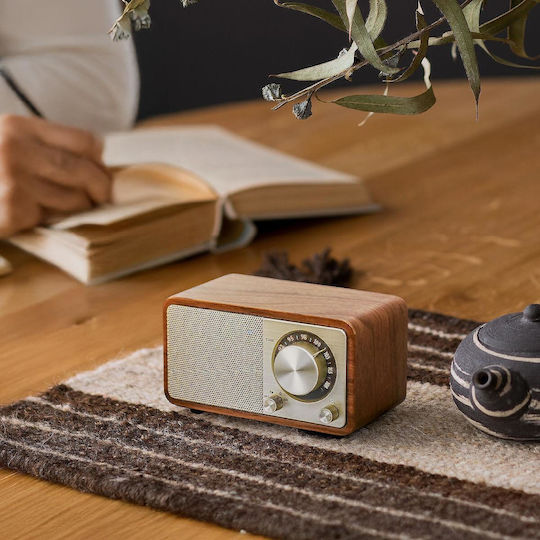 Sangean WR-7 Plus Retro mit Bluetooth Braun