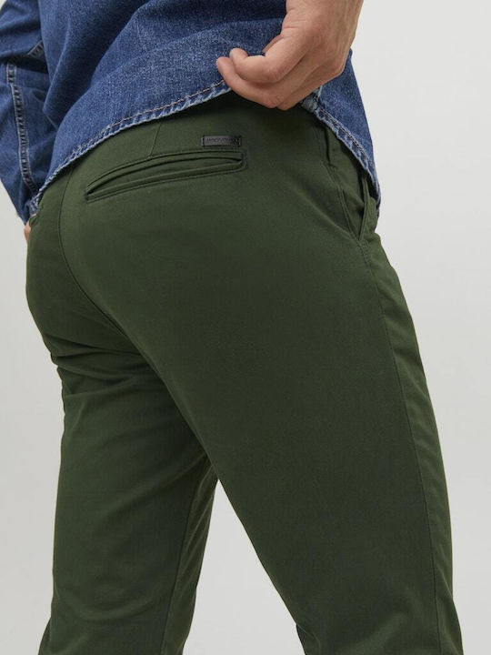 Marco Trousers Chino Elastic in Slim Fit Rosin
