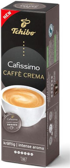 Tchibo Capsules Espresso Crema Compatible with Machine Cafissimo 10caps,tobolek