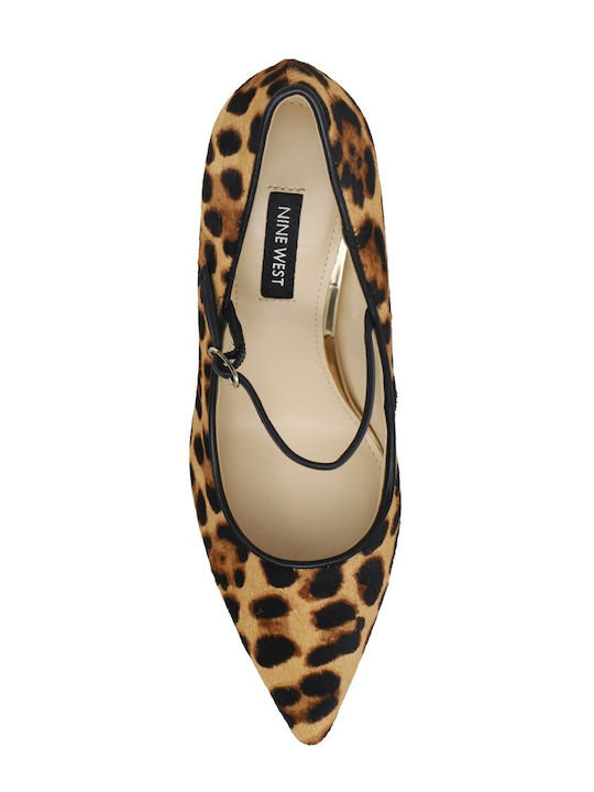 Brown High Heels Animal Print Carlienp5