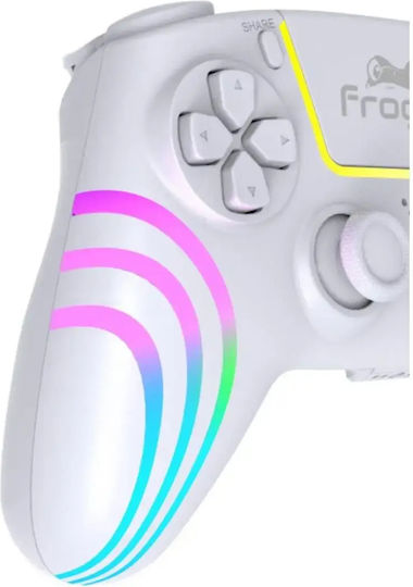 FroggieX Ασύρματο Gamepad για PS5 Λευκό