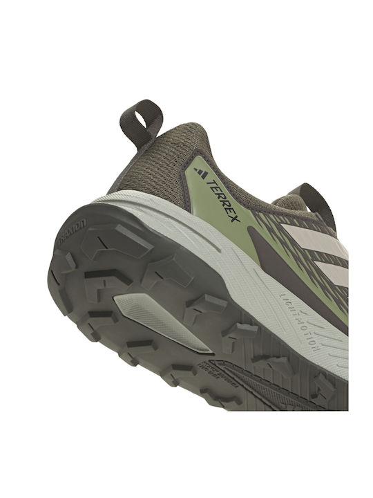 Terrex Tracefinder 2 Climaproof Men's Trail Running Sport Shoes Green Waterproof With Gore-Tex Membrane