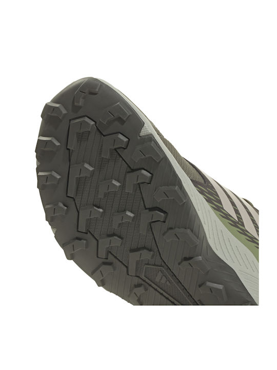 Terrex Tracefinder 2 Climaproof Men's Trail Running Sport Shoes Green Waterproof With Gore-Tex Membrane