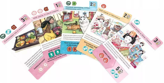 Board Game Let's Go to Japan for 1-4 Players 10+ Years Old (PL) Lucky Duck Games