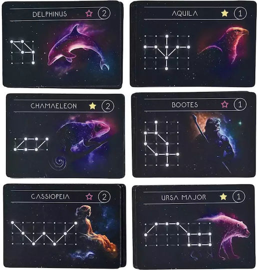 Board Game Night Sky Explorers for 1-5 Players 8+ Years Old (PL) Lucrum Games