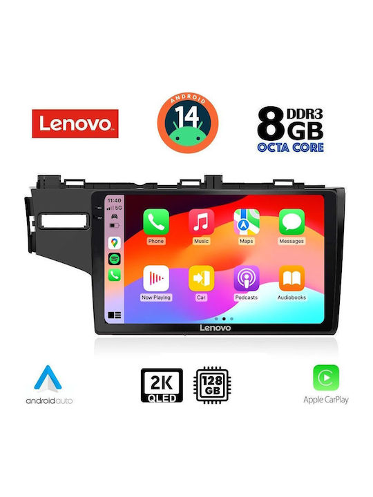 Lenovo Car Audio System for Honda Jazz 2013-2019 Bluetooth USB Wi-Fi GPS Apple CarPlay Android Auto with 10 Inch Touch Screen LENOVO SSR 10212 CPA