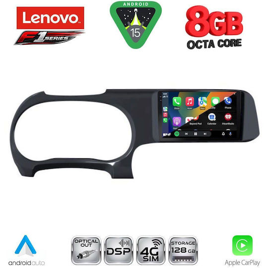 Lenovo Car Audio System for Hyundai i10 2020 (Bluetooth/USB/WiFi/GPS/Apple-Carplay/Android-Auto) with Touch Screen 9"