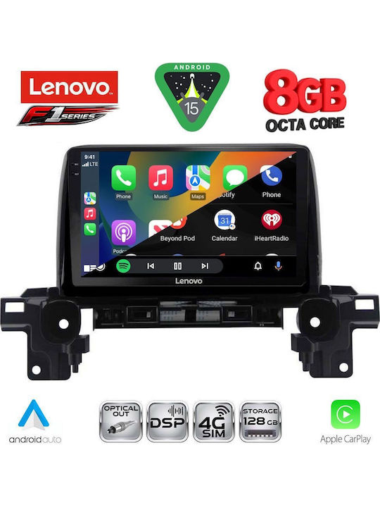 Lenovo Car Audio System for Mazda CX-5 2017 (Bluetooth/USB/WiFi/GPS/Apple-Carplay/Android-Auto) with Touch Screen 9"