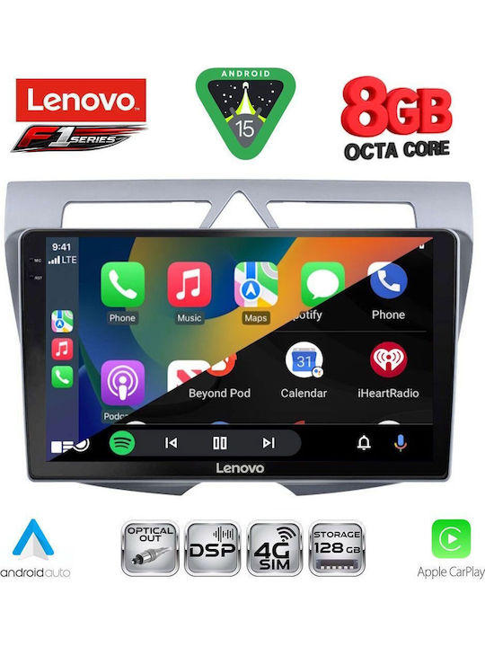 Lenovo Car Audio System for Kia Picanto 2008-2011 (Bluetooth/USB/WiFi/GPS/Apple-Carplay/Android-Auto) with Touch Screen 9"