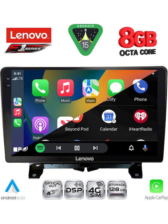 Lenovo Car Audio System for Land Rover Discovery / Range Rover Sport 2004-2009 (Bluetooth/USB/WiFi/GPS/Apple-Carplay/Android-Auto) with Touch Screen 9"