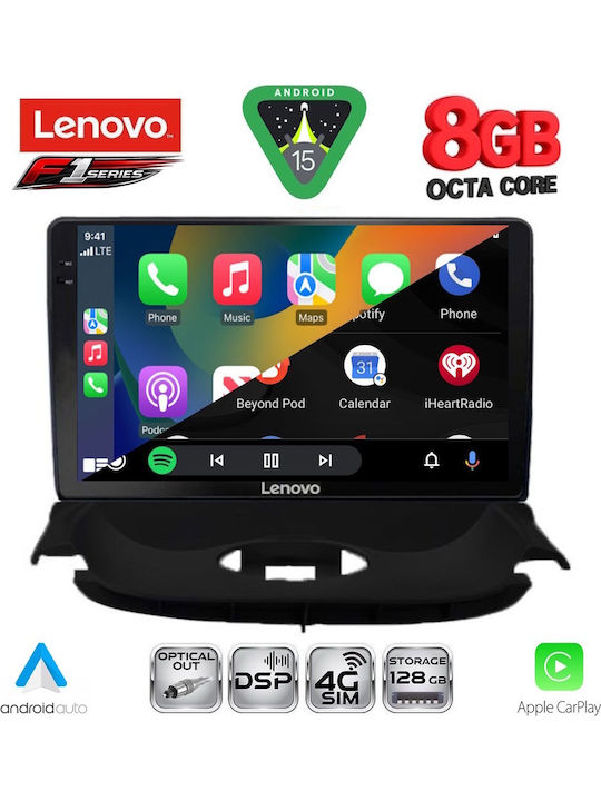 Lenovo Car Audio System for Opel Corsa / Tigra 2000-2006 (Bluetooth/USB/WiFi/GPS/Apple-Carplay/Android-Auto) with Touch Screen 9"