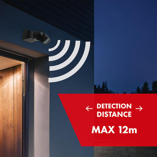 Maclean Energy Wired Infrared Motion Sensor 180° Range 12m