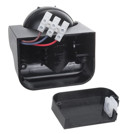 Maclean Energy Wired Infrared Motion Sensor 180° Range 12m