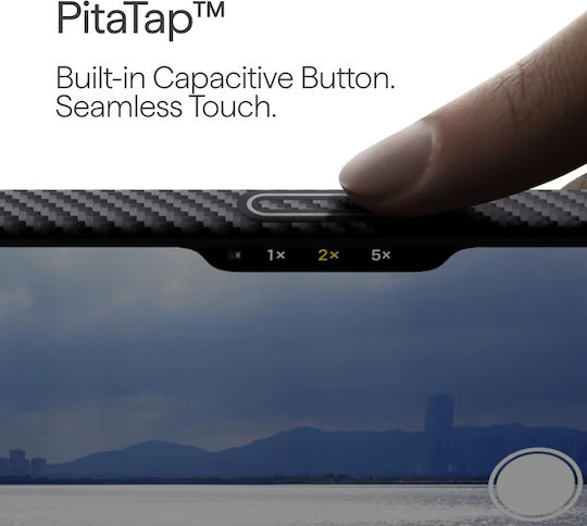 Pitaka Case Iphone 16 Pro Max Ultra-slim Pitatap Black Grey