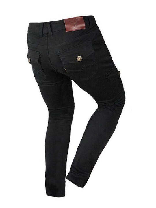 ByCity Cargo Mixed Silm III Männermotorhosen Sommer Schwarz ByCity Cargo Mixed Silm III Männermotorhosen Sommer Schwarz