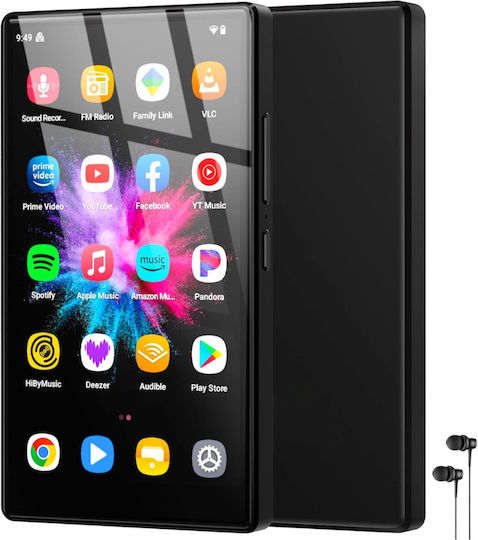 MP4 Player (96GB) με IPS Οθόνη Αφής 5" Μαύρο ED561