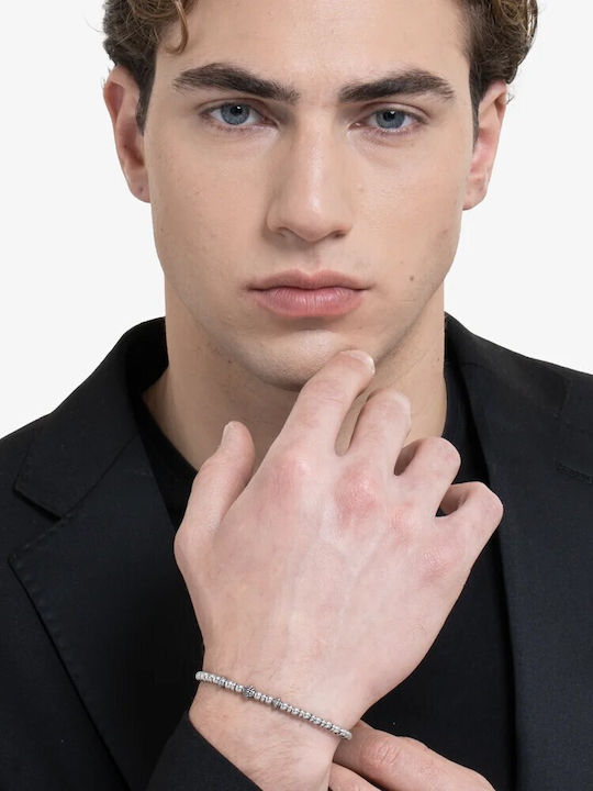 Luca Barra Herren Armband aus Stahl