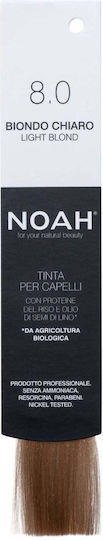 Noah for Beauty Permanent Colour Shampoo no Ammonia 8.0 Light Blonde 140ml