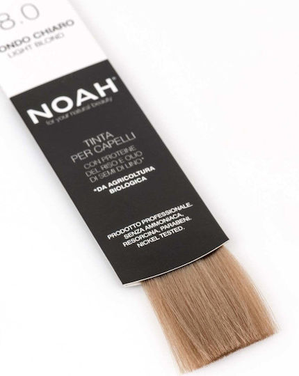 Noah for Beauty Permanent Colour Shampoo no Ammonia 8.0 Light Blonde 140ml
