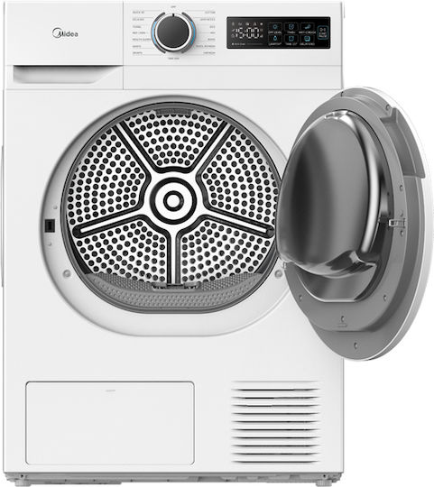 Midea MD110H70/W-HR Στεγνωτήριο 7kg με Αντλία Θερμότητας