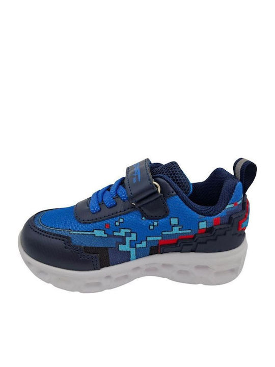 Kids Sneakers with Lights Blue