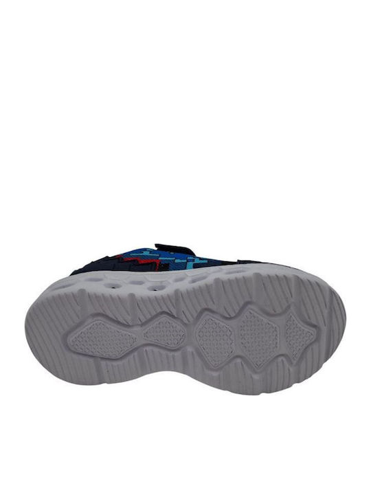 Kids Sneakers with Lights Blue