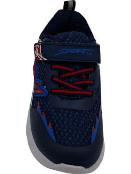 Παιδικά Sneakers με Φωτάκια Μπλε