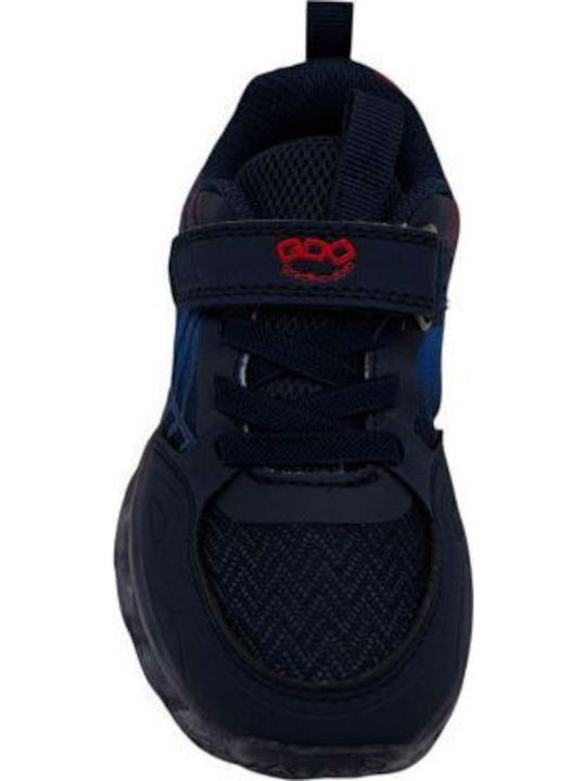 Παιδικά Sneakers με Φωτάκια Μπλε