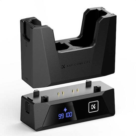 K&F Concept Double Battery Charger Compatible with Sony