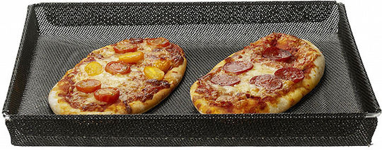 Nostik Non-Stick Perforated Oven Baking Pan Crisper Reusable 18x28x3cm