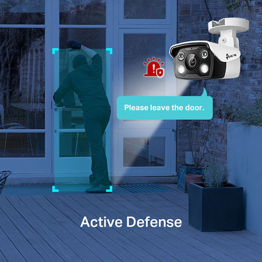 TP-LINK ViGi C340 v2.2 IP Surveillance Camera Full HD+ 4MP Waterproof with Two-Way Communication and Lens 4mm