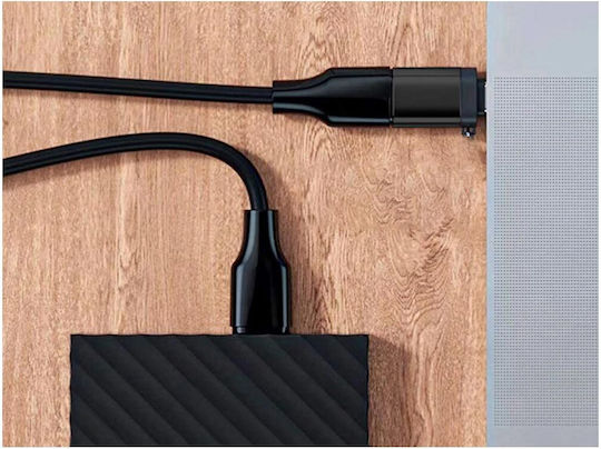 Converter USB-C male to USB-A female Gray 1pcs AT06277