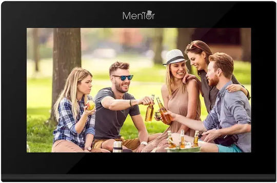 Mentor Kabelloses Hauskommunikation Video-Gegensprechanlage Wi-Fi Schwarze