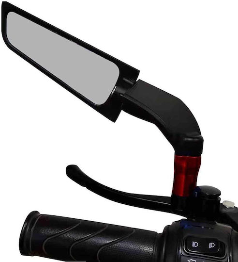 Raistar Motorcycle Mirrors 2pcs Red