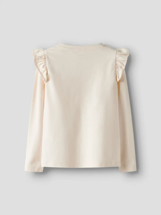 Kids' Shirt Long Sleeve Beige