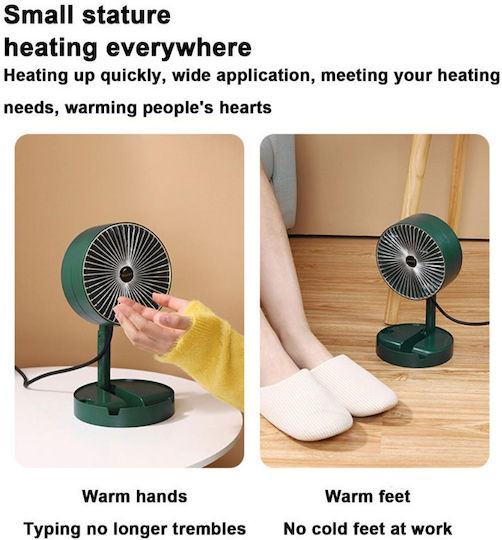 Startseite Roza Heizlüfter Boden Grün 600W