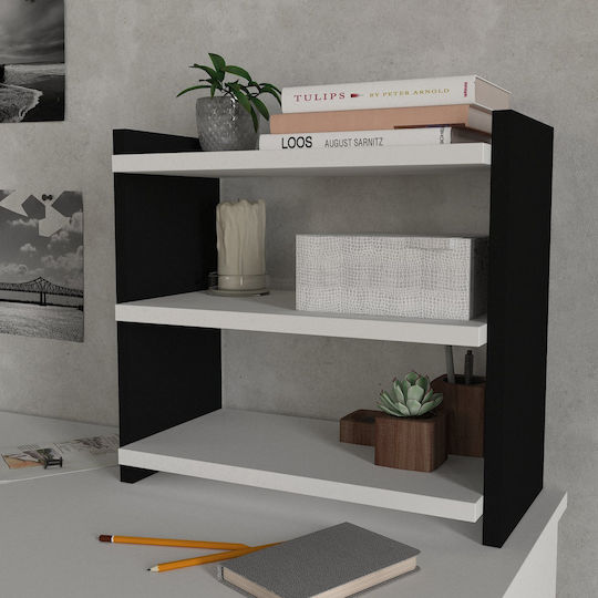 UnicUtil Wall Mounted Bathroom Shelf Wooden White