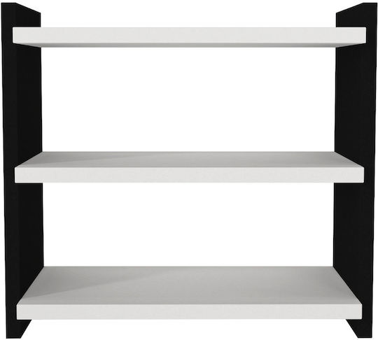 UnicUtil Wall Mounted Bathroom Shelf Wooden White