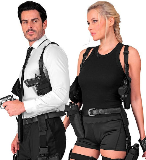 Αποκριατικη Θηκη Οπλου Γιλεκο Swat & Lara Croft