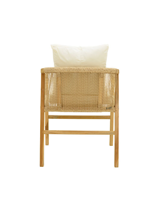 Armchair Natural 55x60x80cm