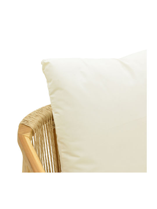 Armchair Natural 55x60x80cm