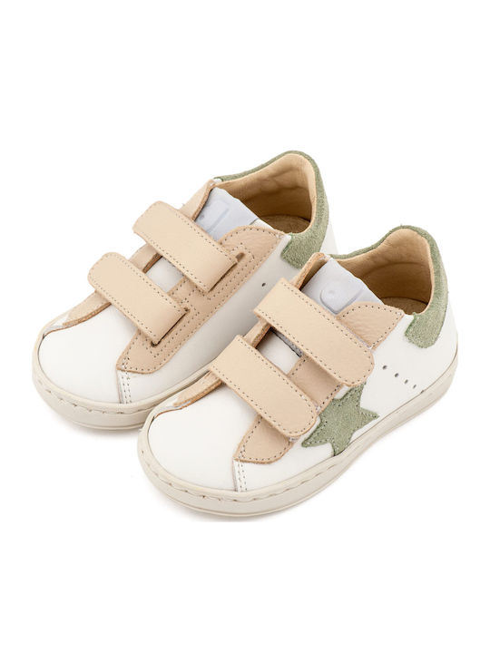 Babywalker Christening Sneakers White Cream Mint
