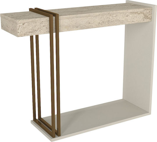 Κονσόλα Ξύλινη Sandstone Μ91.8xΠ29.6xΥ74.2εκ.